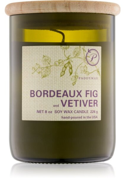 Paddywax Eco Green Bordeaux Fig & Vetiver illatos gyertya 226 g