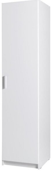 Keskeny gardrób 45 cm FUNZA 1 - alpesi fehér / fényes fehér