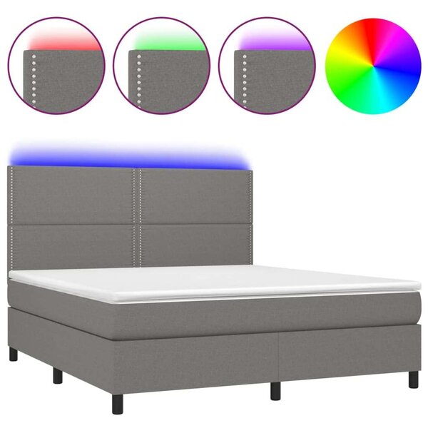 VidaXL LED-es Ágy - 180x200 cm
