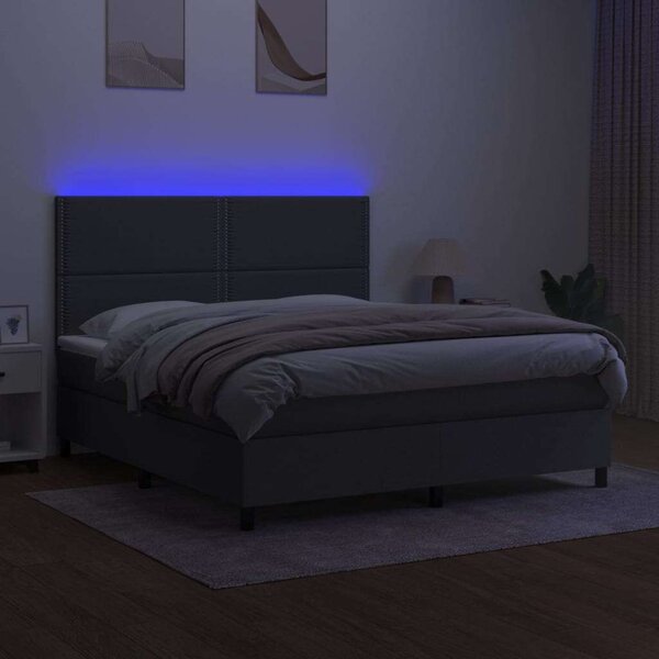 VidaXL LED-es Ágy - 180x200 cm