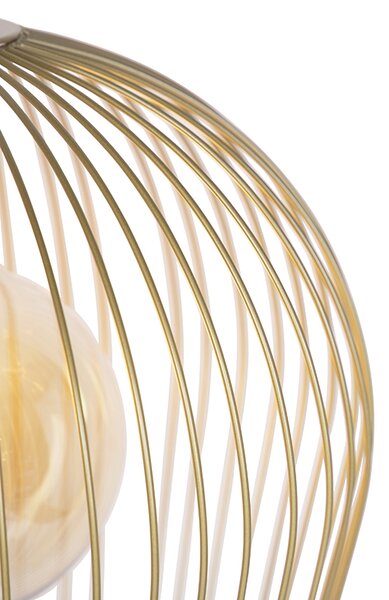 Design lógólámpa arany - Wire Ario