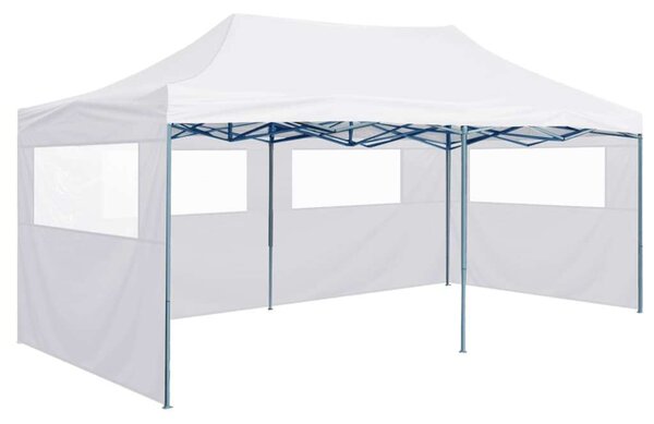 Fehér Összecsukható Sátor - 3x6m