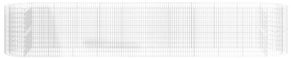 VidaXL Gabion Magaságyás - 600x100x100 cm
