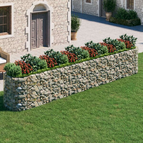 VidaXL Gabion Magaságyás - 600x100x100 cm
