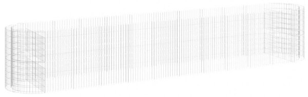 VidaXL Gabion Magaságyás - 600x100x100 cm