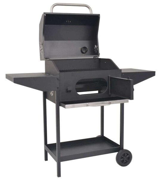 Outsunny - Faszenes Grillsütő - 127x64x125 cm