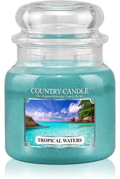 Country Candle Tropical Waters illatos gyertya 453 g