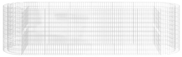 VidaXL Gabion Magaságyás - 400x100x100 cm