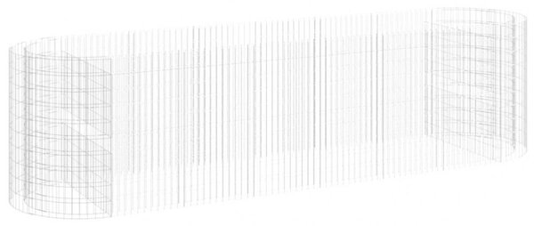 VidaXL Gabion Magaságyás - 400x100x100 cm