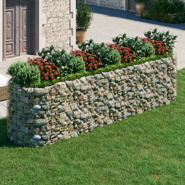 VidaXL Gabion Magaságyás - 400x100x100 cm