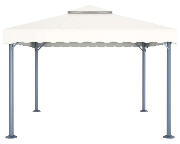 Outsunny - Alumínium Pavilon - Krémszín - 400x300 cm