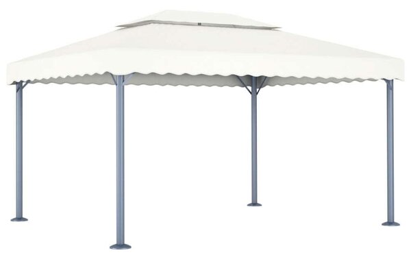 Outsunny - Alumínium Pavilon - Krémszín - 400x300 cm