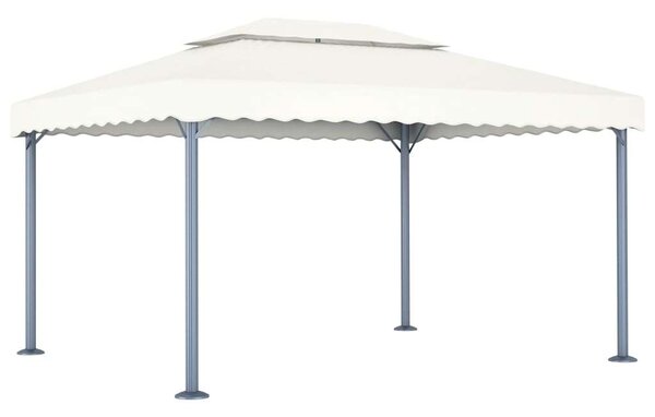 Outsunny - Alumínium Pavilon - Krémszín - 400x300 cm