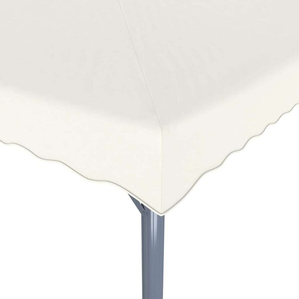 VidaXL Kerti Alumínium Pavilon - 300x300 cm - Krémszínű