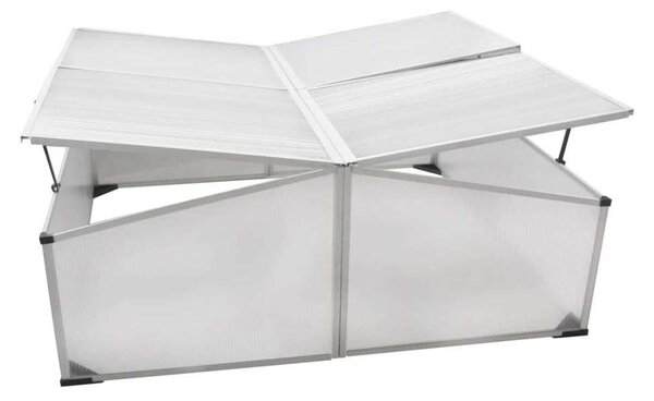 Üvegház 4 fedél 108x41x110 cm