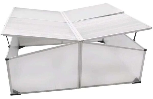 Üvegház 4 fedél 108x41x110 cm