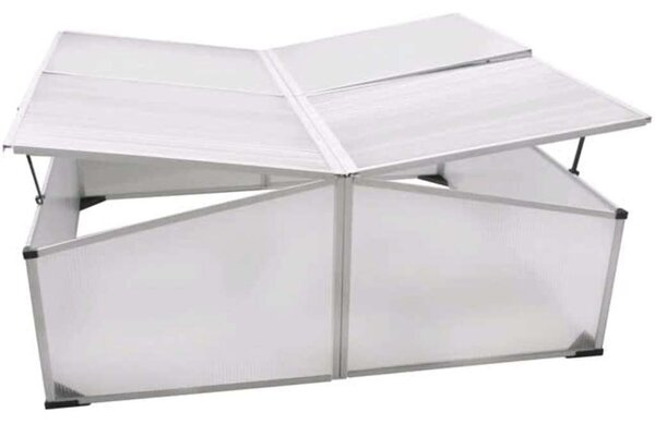 Üvegház 4 fedél 108x41x110 cm
