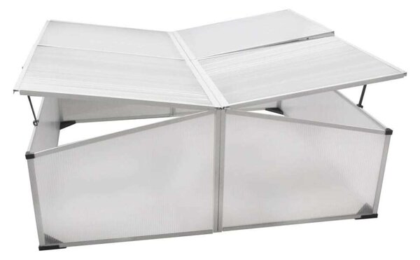 Üvegház 4 fedél 108x41x110 cm