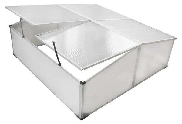 Üvegház 4 fedél 108x41x110 cm