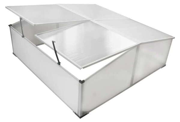 Üvegház 4 fedél 108x41x110 cm