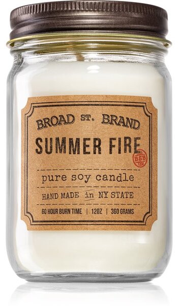 KOBO Broad St. Brand Summer Fire illatos gyertya (Apothecary) 360 g