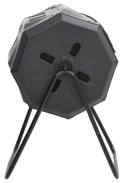 Forgó Komposztáló Láda - 160 Liter - Fekete