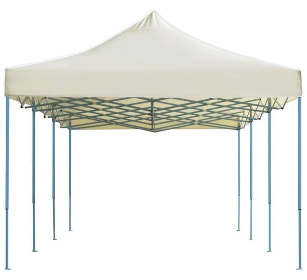 Összecsukható Rendezvénysátor, 3x9m, Krémszínű