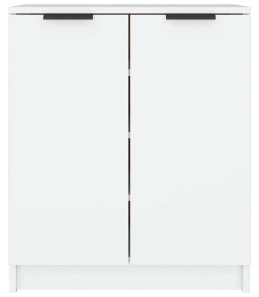 Homcom Cipősszekrény - Fehér - 2 Ajtós - 59x35x70 cm