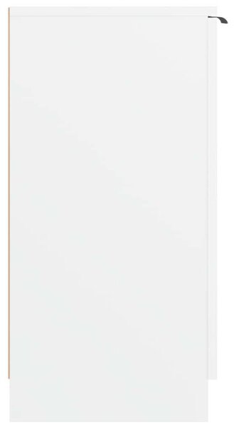Homcom Cipősszekrény - Fehér - 2 Ajtós - 59x35x70 cm
