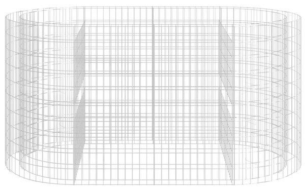VidaXL Gabion Magaságyás - 200x100x100 cm