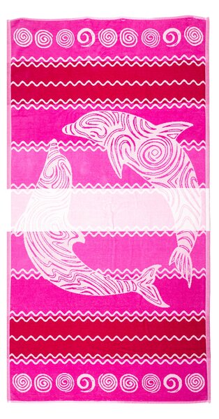 PANTELLERIA Strandtörölköző pink 165x90cm