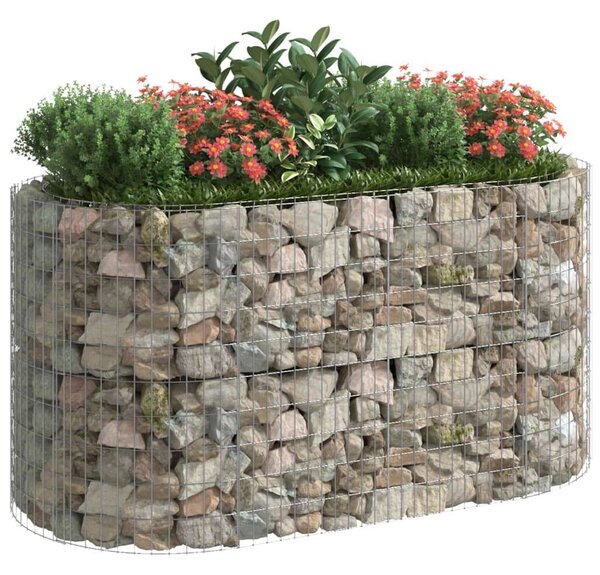 VidaXL Gabion Magaságyás - 200x100x100 cm