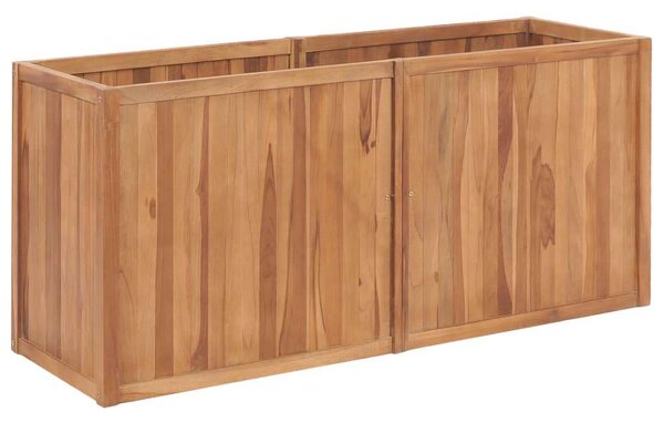 VidaXL Teakfa Magaságyás - 150x50x70 cm