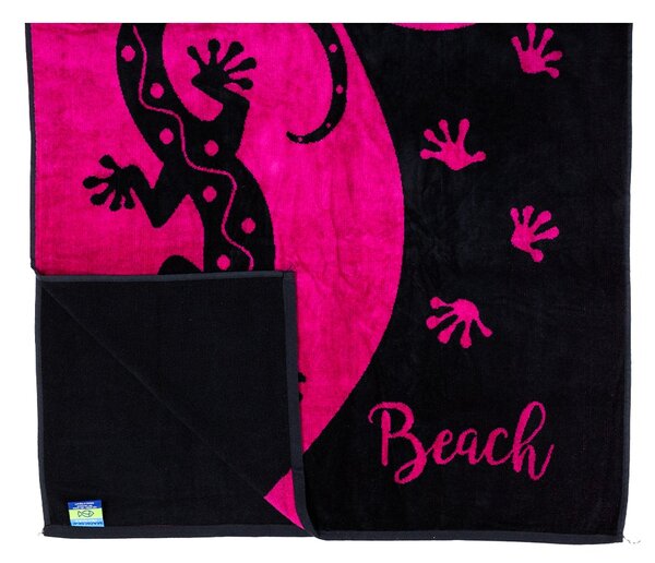 SALINA Strandtörölköző pink 165x90cm
