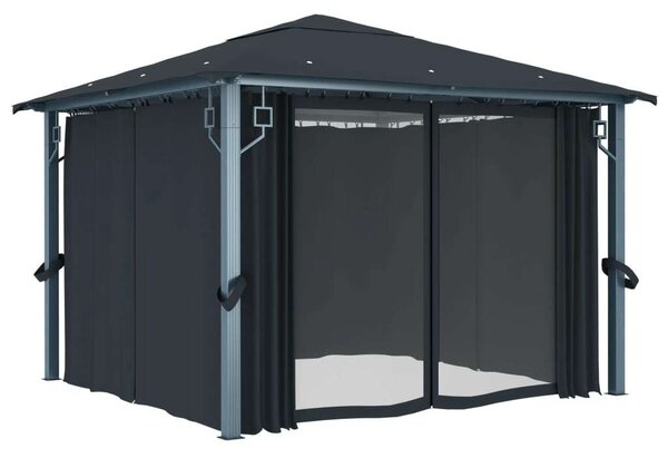 Outsunny - Kerti Pavilon - Alumínium - 3x3m