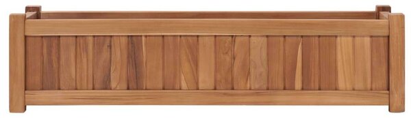 VidaXL tömör tíkfa magaságyás 100 x 30 x 25 cm