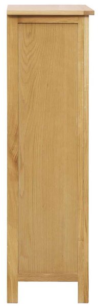 Tömör tölgyfa cipőszekrény 76 x 37 x 105 cm
