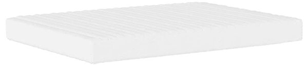 Fehér H2/H3 keménységű habmatrac 120 x 220 cm