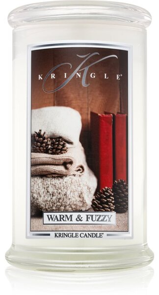 Kringle Candle Warm & Fuzzy illatos gyertya 624 g