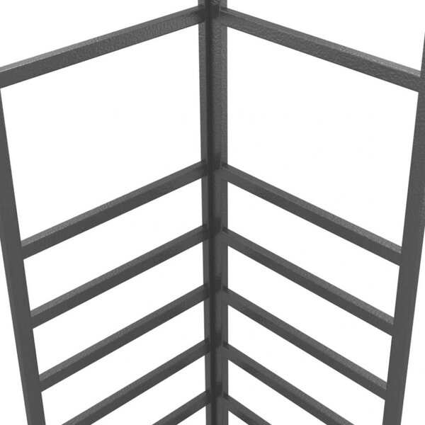VidaXL Kerti Pavilon - Fehér - 3x3 m Acélvázas