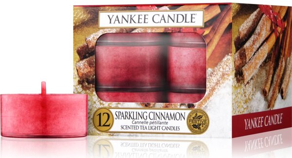 Yankee Candle Sparkling Cinnamon teamécses 12x9,8 g