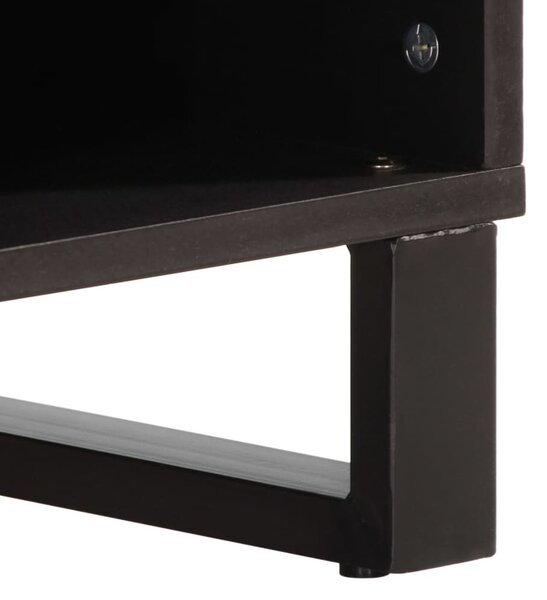 Tömör nyers mangófa TV-szekrény 100 x 34 x 46 cm