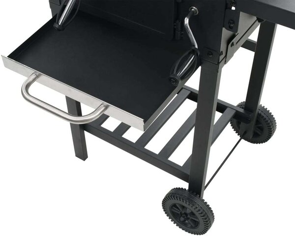 Kerti Faszenes Grill - Fekete - 97x57x99cm