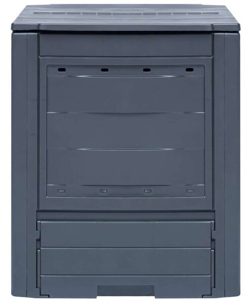 Kertmax Komposztáló - Műanyag - Szürke - 2x260L