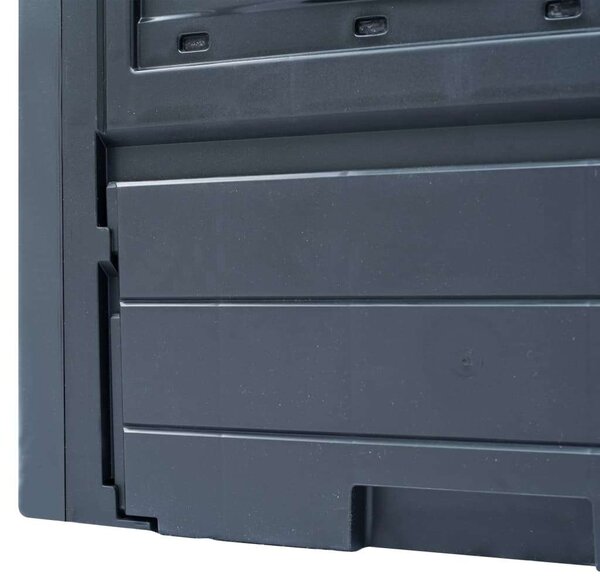 Kertmax Komposztáló - Műanyag - Szürke - 2x260L