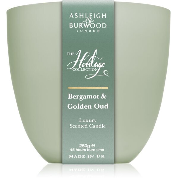 Ashleigh & Burwood London The Heritage Collection Bergamot & Golden Oud illatos gyertya 250 g