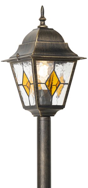 Vintage kültéri lámpa antik arany 120 cm - Antigua