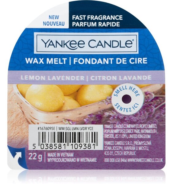 Yankee Candle Lavender illatos viasz aromalámpába 22 g