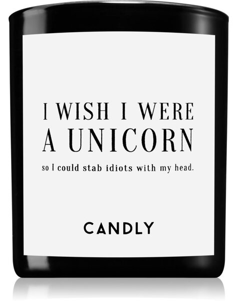 Candly & Co. I wish i were a unicorn illatos gyertya 250 g