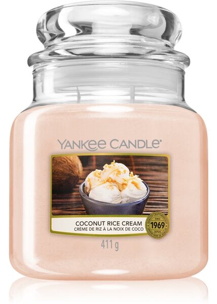 Yankee Candle Coconut Rice Cream illatos gyertya 411 g